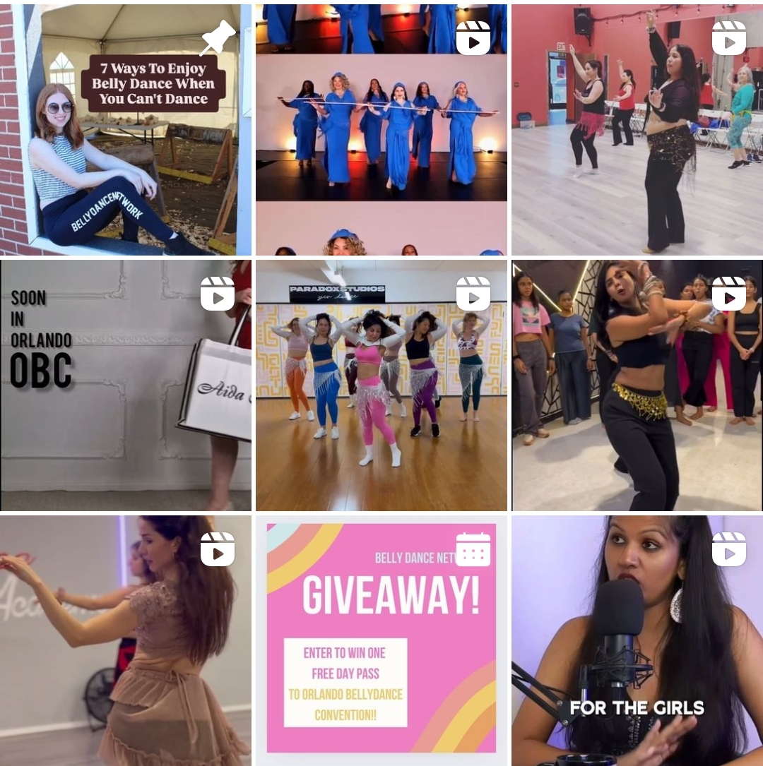 How To Get Seen On Belly Dance Network’s Instagram Page